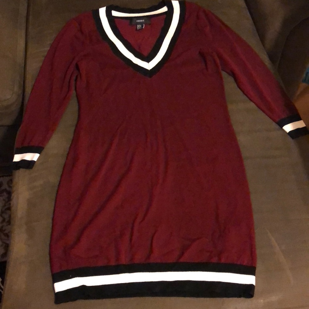 3/4 sleeves dress